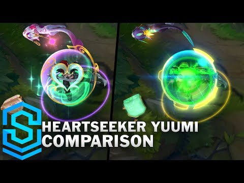 Heartseeker Yuumi VS All Previous Skins | Skin Comparison