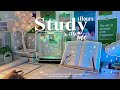 4 HOUR 🫧 Late Night Study With Me Rain Sounds ️ Lofi Bgm Pomodoro 50 10 Day197