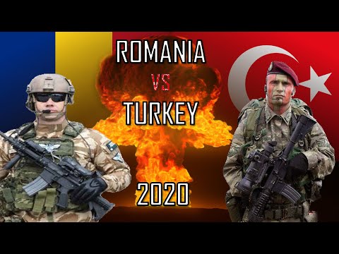 🔥 Romania vs Turkey 2020 (Military Power Comparison)