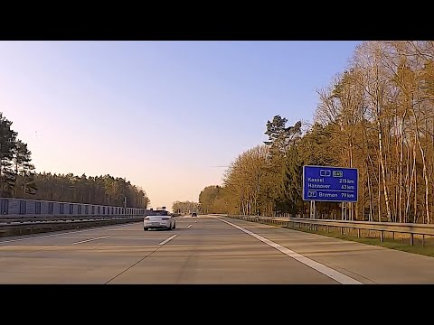 Driving in Germany: Hamburg to Hannover