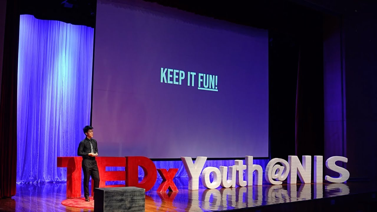 Amp Up Your Wellbeing  | Carlos H | TEDxYouth@NIS