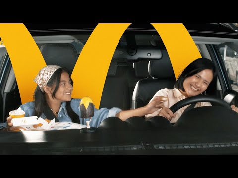 Felicidade a cada passo com o McDo Drive-Thru