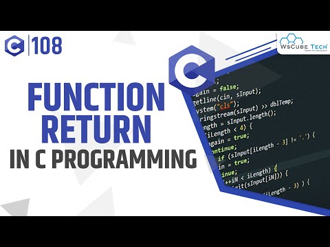 Learn Return Statement In C Learn Function Return in C Programming | C ...