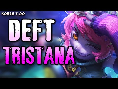 KT Deft (809 LP) Tristana (w Lulu) v Twitch/Janna matchup - Korea 7.20
