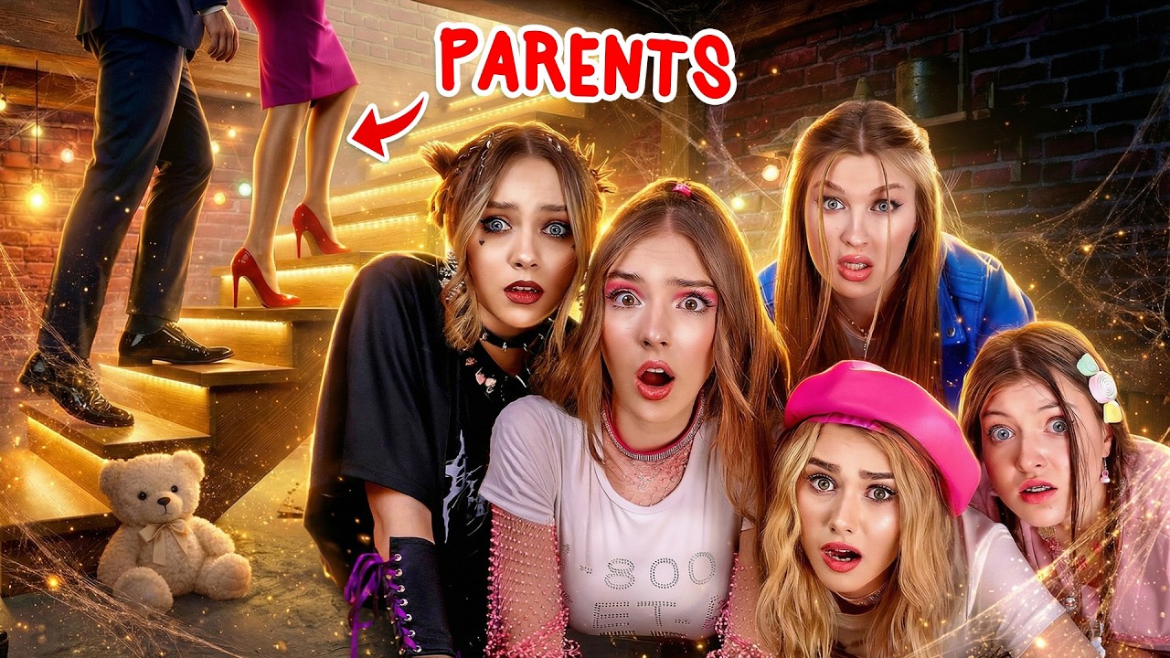 Quintuplets vs Strictest Parents! How to Escape From Home