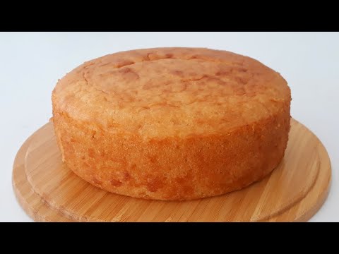 Sponge Cake Recipe | Eggless Sponge Cake | How To Make Eggless Cake