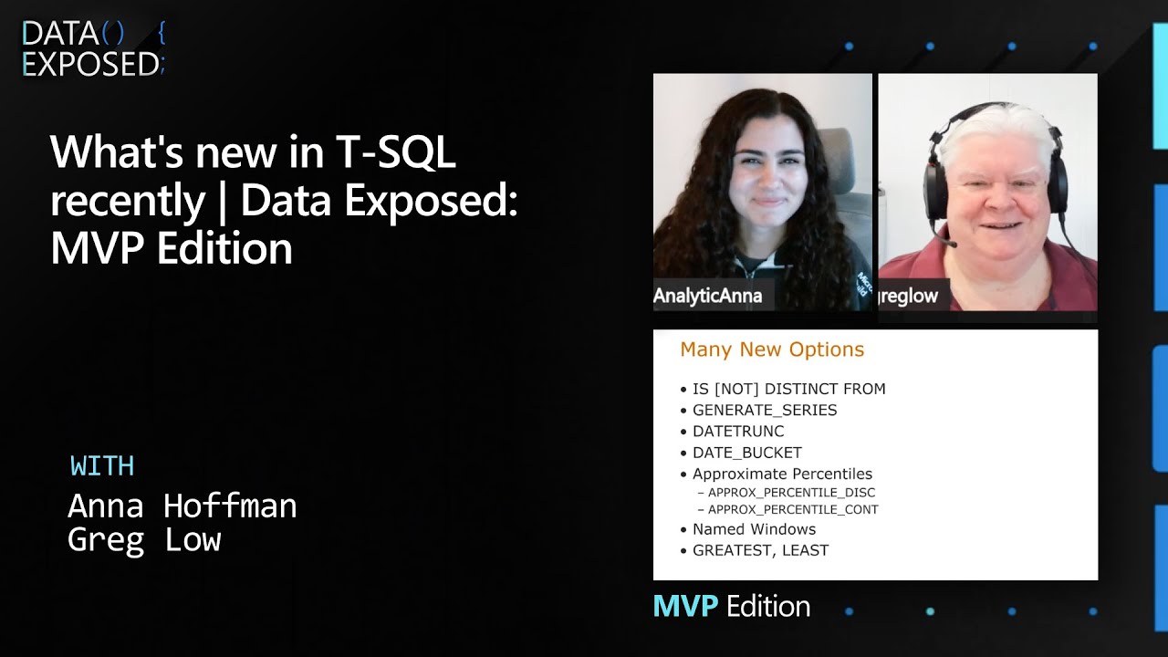 Latest T-SQL Updates in 2023 | MVP Data Tips