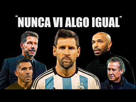 Football legends surrender to Messi - Part 1