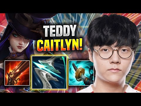TEDDY IS A GOD WITH CAITLYN! - AF Teddy Plays Caitlyn ADC vs Twitch! | Preseason 2022