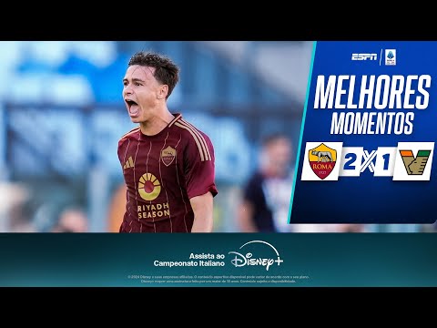 Gols e lances de Roma x Venezia