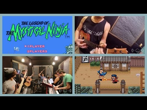 Legend of the Mystical Ninja - Lost Town Traveling by Live Band ft. Keldon Ancheta | EXTRA LIVES