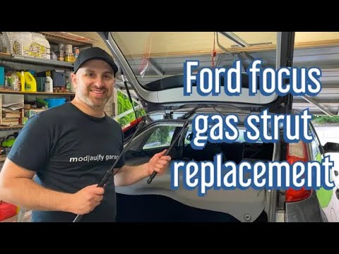 Ford Focus replacing tailgate and boot gas struts