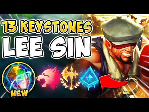 OMNISTONE LEE SIN IS HIDDEN OP?! NEW RUNE EVERY 4 SECONDS! - League of Legends