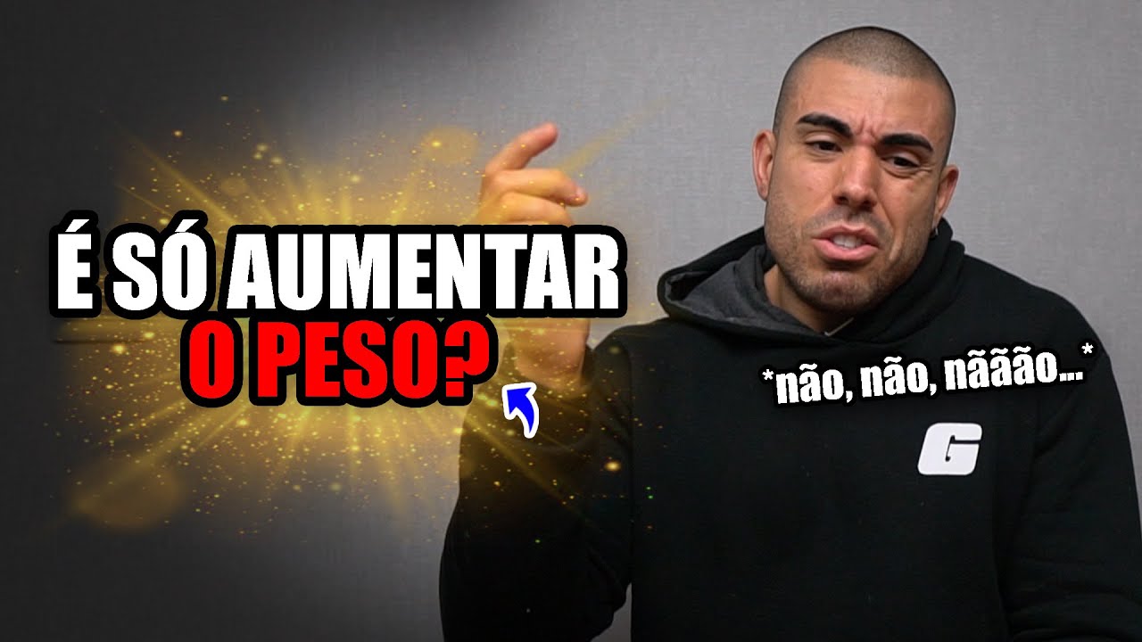 Progressão de carga para hipertrofia *como fazer*