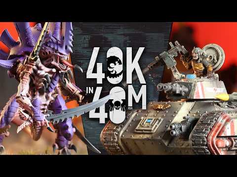 Back to the beginning of Leviathan! Astra Militarum vs Tyranids Warhammer 40k in 40m