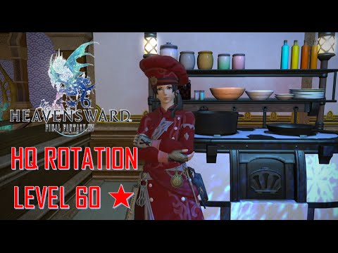 Final Fantasy XIV: Heavensward - Level 60 1 Star HQ Rotation