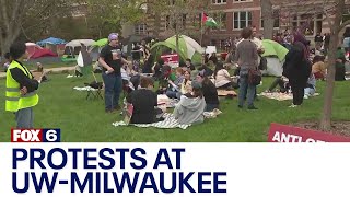 UW-Milwaukee students protest situation in Gaza | FOX6 News Milwaukee