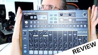 Video thumbnail for Arturia DrumBrute Review – How good is it? by BoBeats