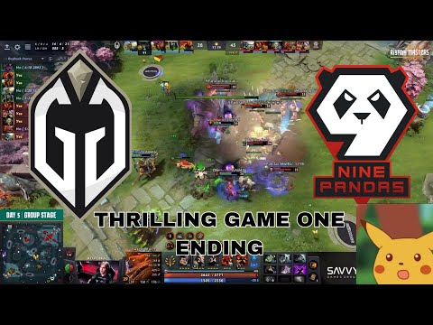 Gaimin Gladiators vs 9 Pandas Game 1 Thrilling Ending