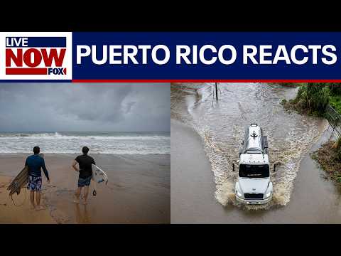 Video | Puerto Rico reacts to Hurricane Erin as massive storm soaks the island | LiveNOW from FOX