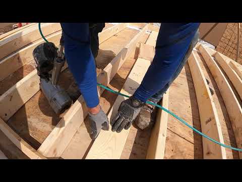 Wall framing beast mode. The only way I know how.