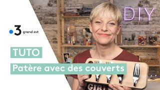 Tuto patère : faire un porte-manteau avec des couverts, ce n'est pas une idée tordue