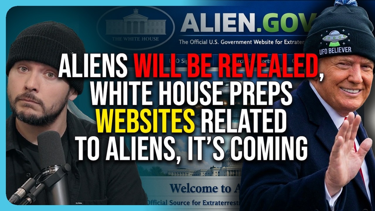 Aliens Will Be REVEALED, White House Preps Websites Related To ALIENS, It’s Coming