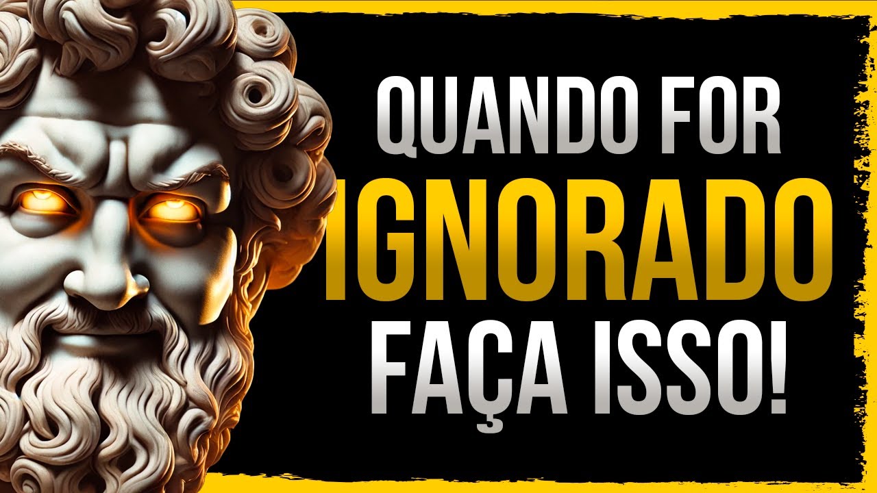 Saiba como se IMPOR e ganhar o RESPEITO daqueles que te menosprezam | Sabedoria Estoica