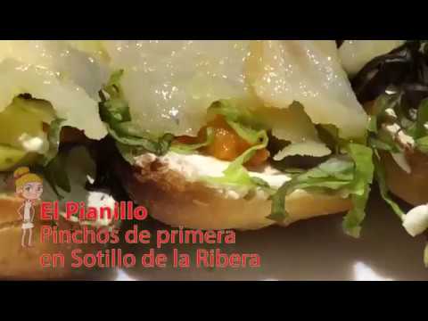 PINCHOS en El Pianillo de Sotillo