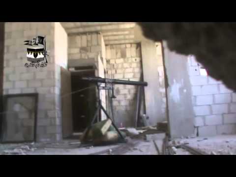 استهداف قوات النظام في مدينة حرستا من قبل لواء أم القرى في محافظة ريف دمشق