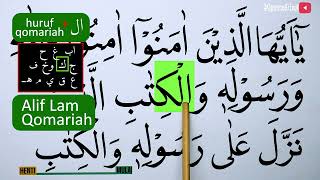 Download lagu MENGURAI TAJWID SURAH AN NISA' AYAT 136 BAG 1 BACA & CONTOH PENGUCAPANNYA EPS 1022 mp3