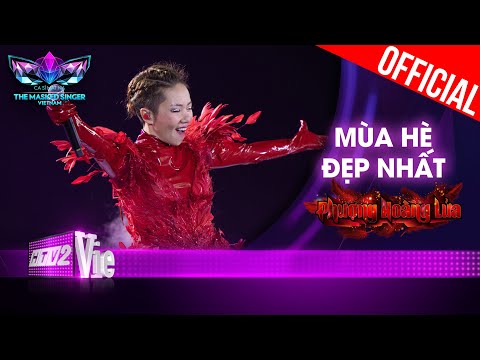 Rợn người với  Mùa Hè Đẹp Nhất của Phượng Hoàng Lửa - Hà Trần| The Masked Singer Vietnam [Livestage]