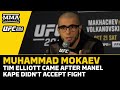 Muhammad Mokaev: Tim Elliott Booked After Manel Kape Didn't Accept Fight | UFC 294 | MMA Fighting