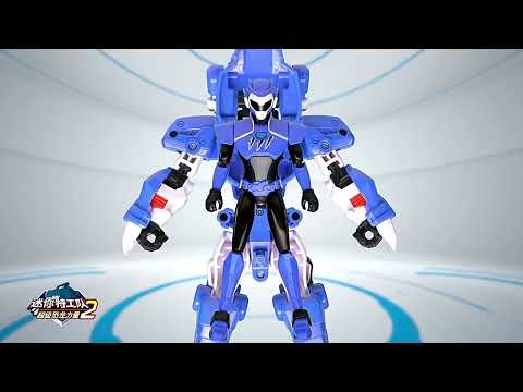 Mini Force 2 Super Dino Power Transformation Robot Toys Action Figur