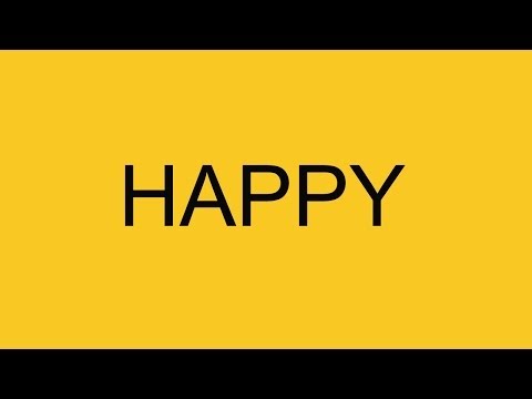 We are Happy from Rome - from World ( Pharrell Williams )