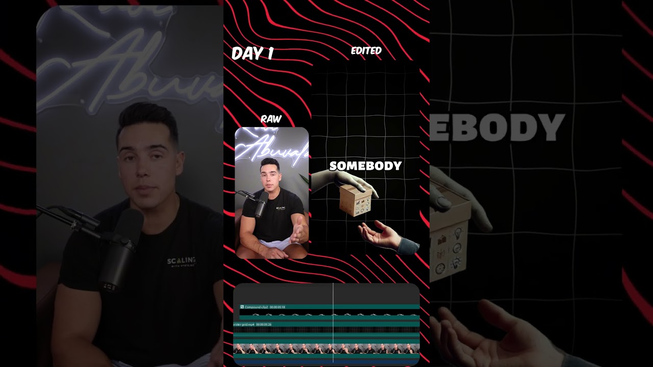 Short-form edit for talking head