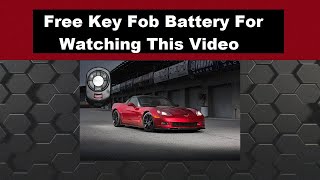 DIY Corvette Key Fob Repair Battery Replacement (2005 - 2013)