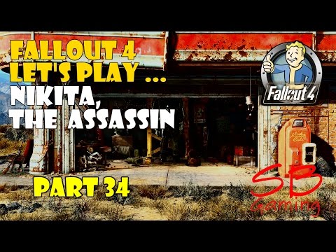Fallout 4 Survival Mode Let's Play - Nikita the Assassin - Clearing Revere Satellite Array - Part 34