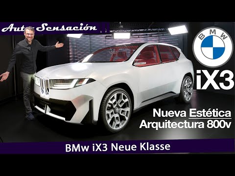 Presentación BMW iX3 Neue Klasse 2024 . EL proximo BMW x3 eléctrico.