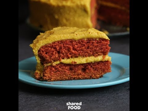 We Can't Decide Whether This Ketchup And Mustard Cake Is An Abomination Or A Stroke Of Genius