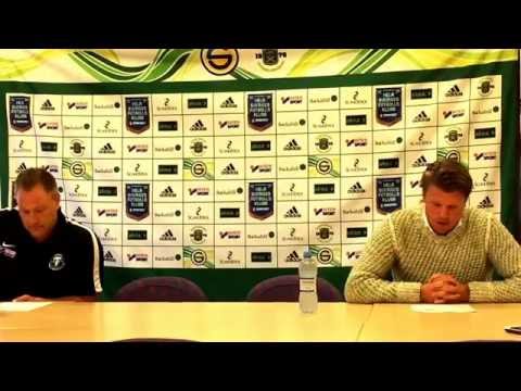 Presskonferens efter Ängelholms FF - Trelleborgs FF (2016-08-20)