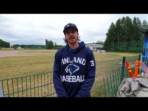 Kai Francis interview - Finnish national baseball team 2022