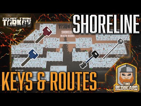 Tarkov Resort Keys and Routes Guide - Shoreline Miniseries Part 1
