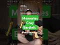 Memories - Gray Bartlett #audioremixing  #vincebayno #guitartutorial