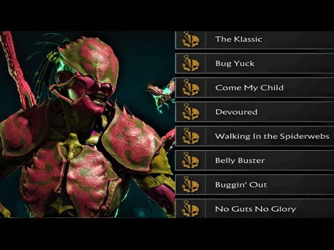 Mk11 -  D'Vorah All Brutalities Showcase