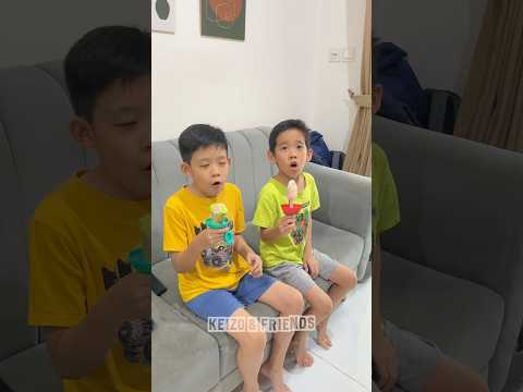 Akibat tatakan es krim tertukar⁉️