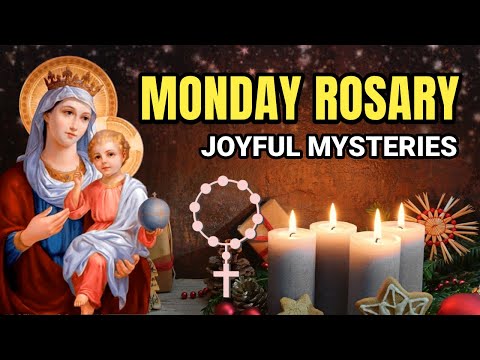 Monday Rosary - Joyful Mysteries, December 19, 2022 ❤️ Holy Rosary for Monday