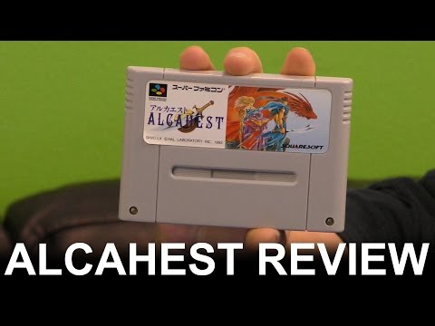 Alcahest Japanese Exclusive - Quick Review [SNES]