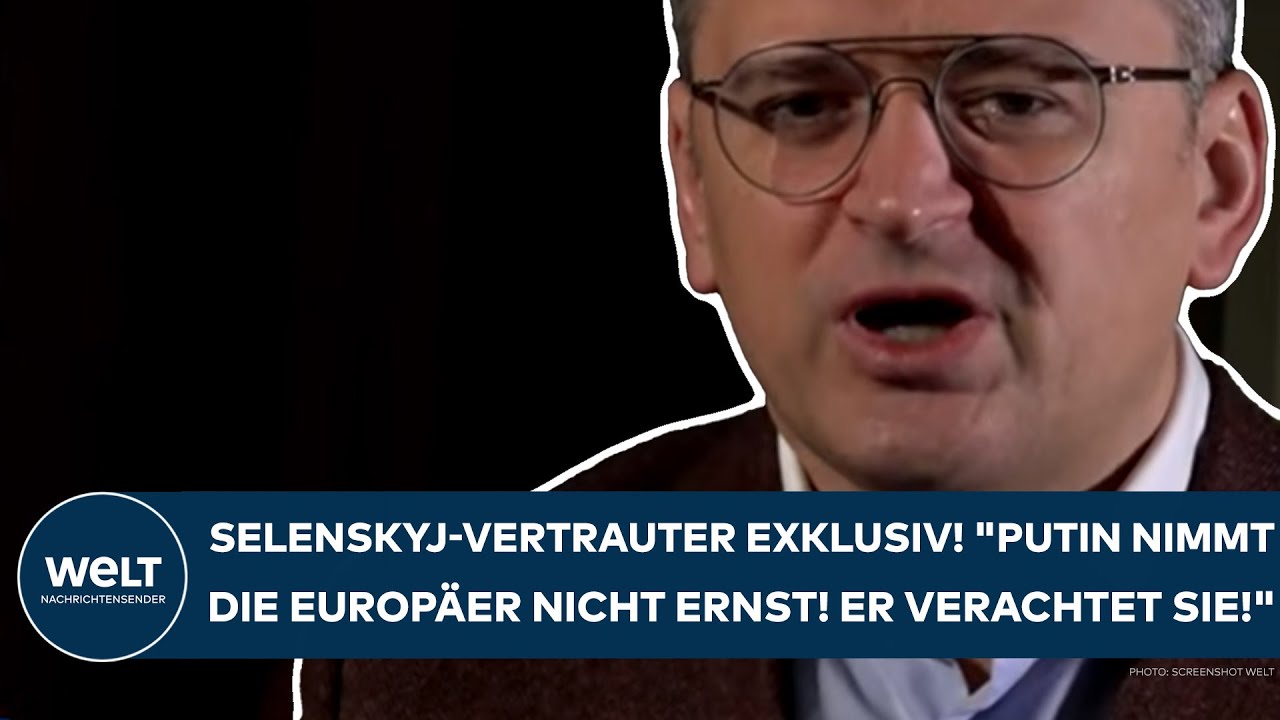 UKRAINE-KRIEG: Selenskyj-Vertrauter exklusiv! "Putin nimmt Europäer nicht ernst! Er verachtet sie!"