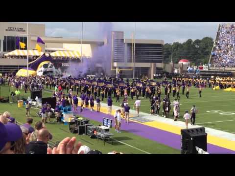 ECU Purple Haze intro vs UNC